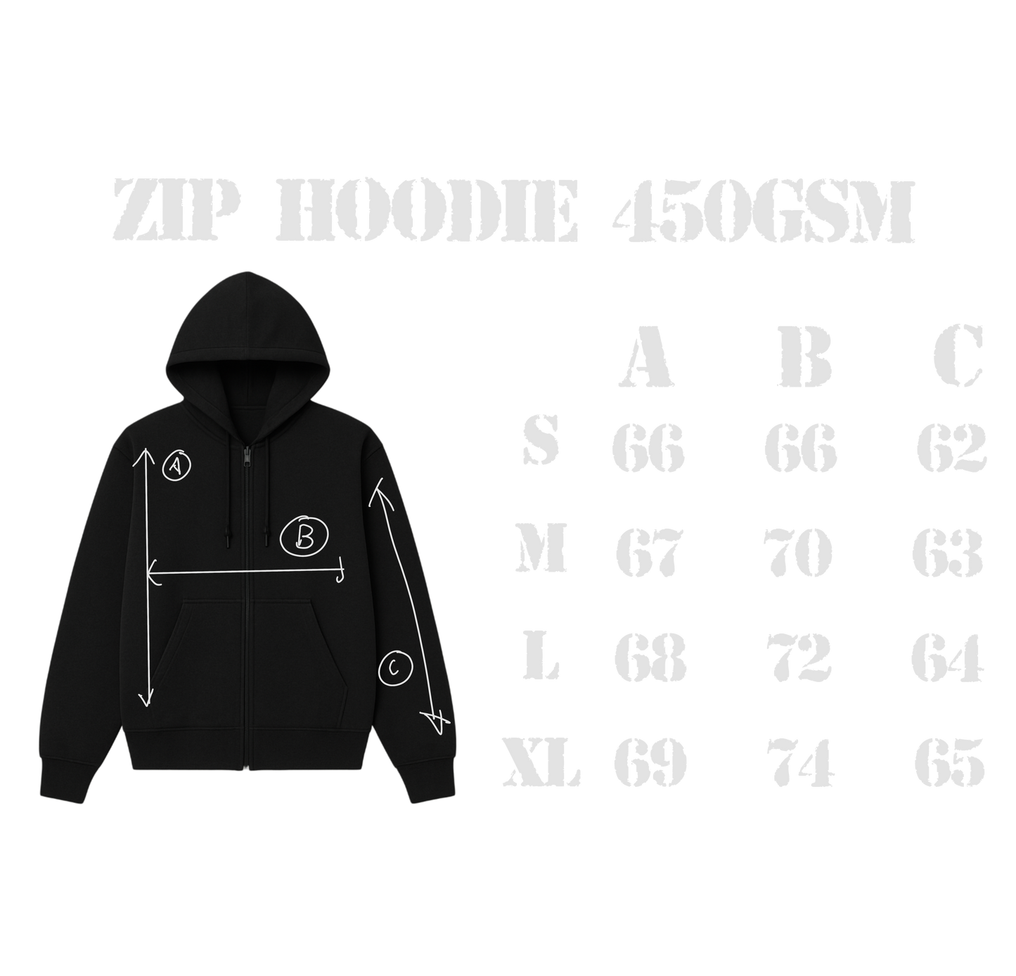 Fire $kull zipper hoodie