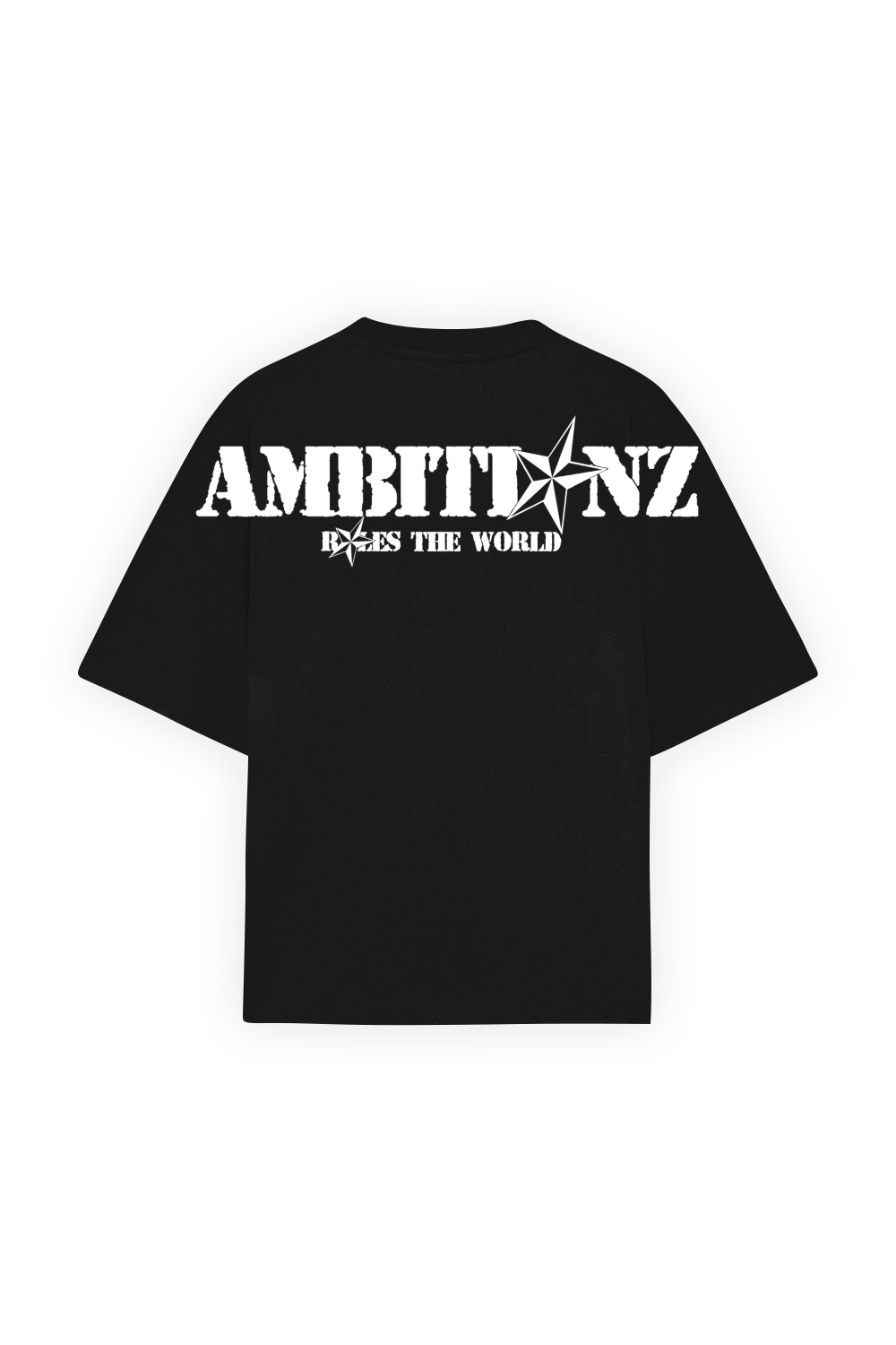 Ambitionz Rules the world black tshirt
